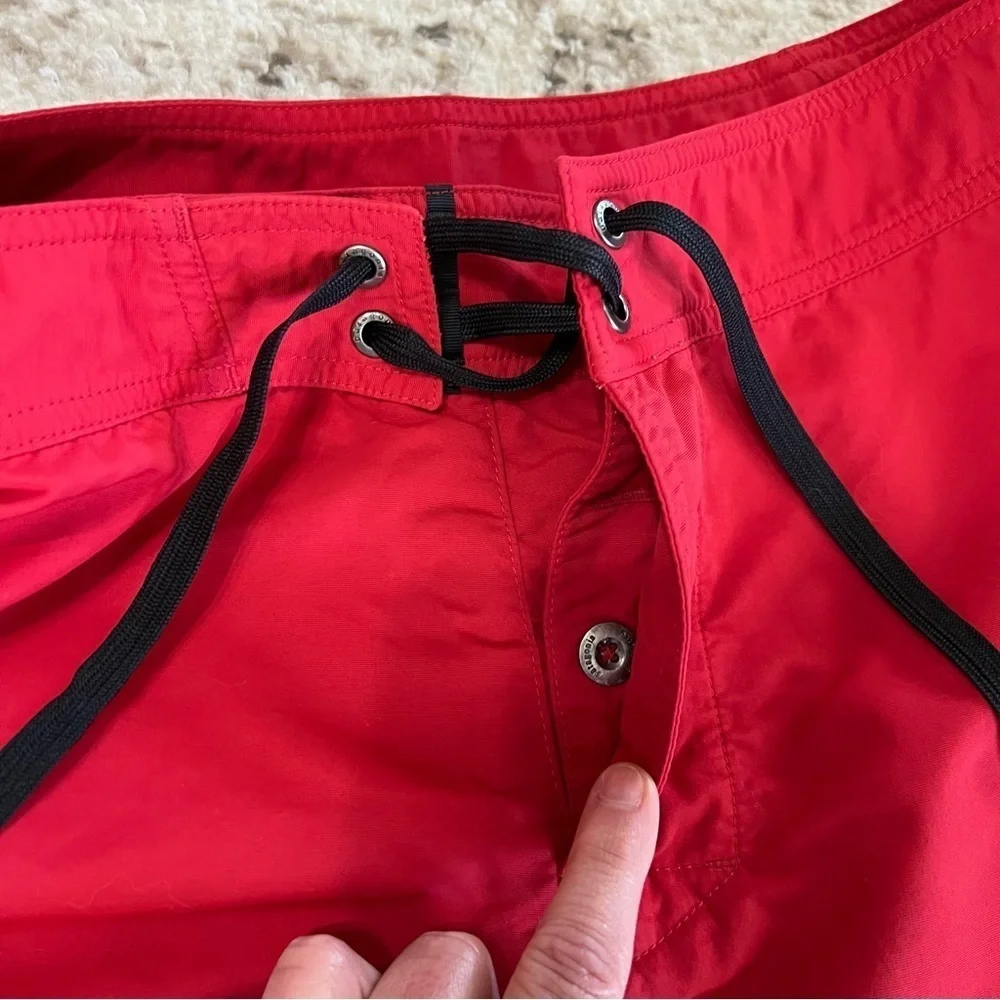 Patagonia Red Men’s Wavefarer Board Shorts 21